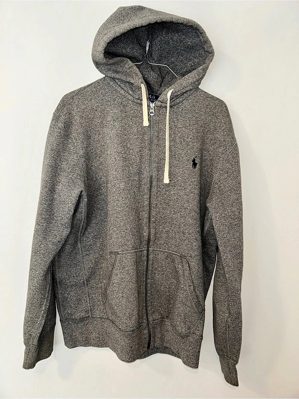 Polo Ralph Lauren Fleece Full-Zip Hoodie Gray Size Large